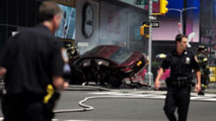 Telediario 1 - El conductor del atropello de Times Square conducía drogado, no borracho