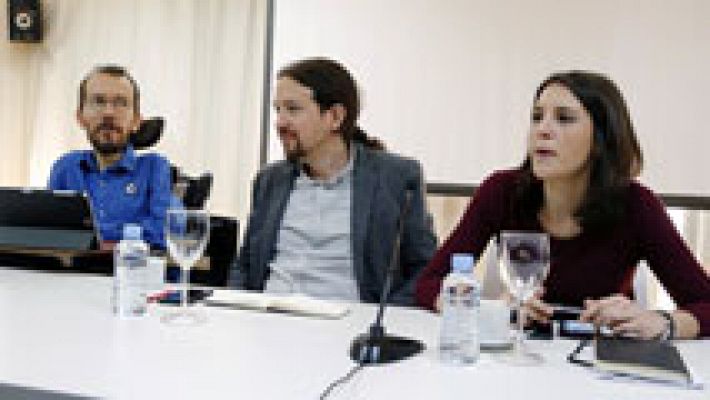 Iglesias dice que la moción no prosperará pero que la presenta por responsabilidad