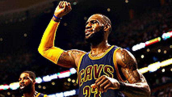 Telediario 1 - Lebron lidera la segunda victoria de los Cavaliers ante los Celtics
