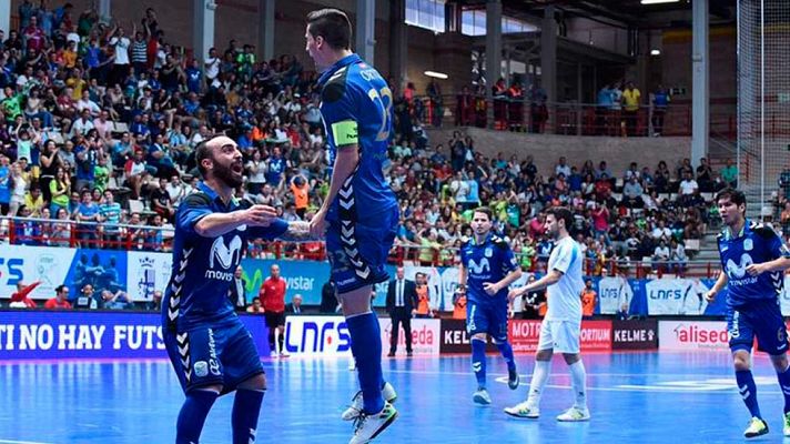 Telediario 1 - Movistar Inter se desata y fuerza el tercer partido contra Catgas