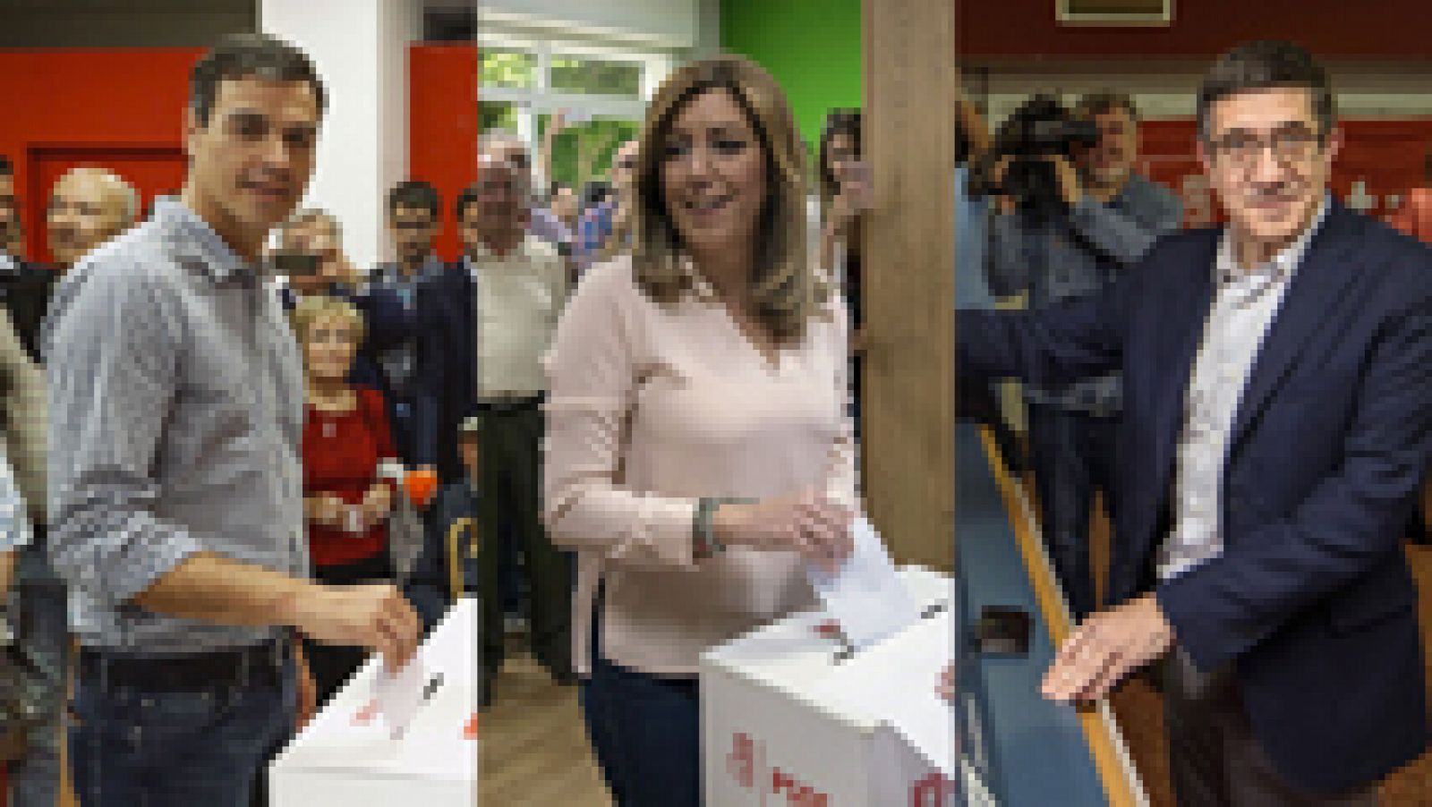 Informativo 24h: Los candidatos votan convencidos en que la recuperación del PSOE comenzará este lunes | RTVE Play