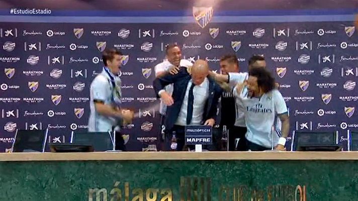  - Zidane se lleva una sorpresa en la rueda de prensa