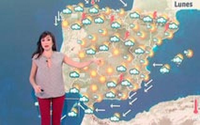 El tiempo - Baja la temperatura en el Cantábrico