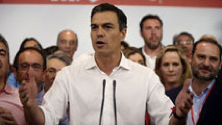 Telediario 1 - Sánchez, reelegido secretario general del PSOE