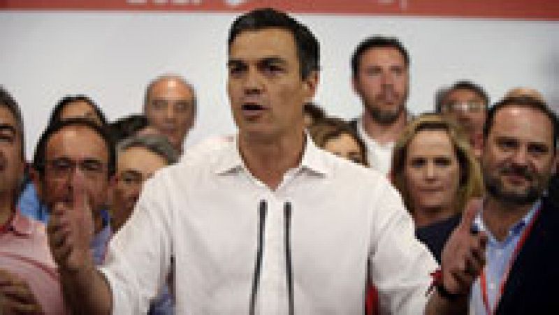Sánchez, reelegido secretario general del PSOE