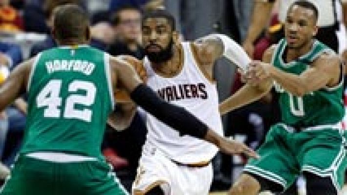 Bradley define con un triple el triunfo de Celtics ante Cavaliers