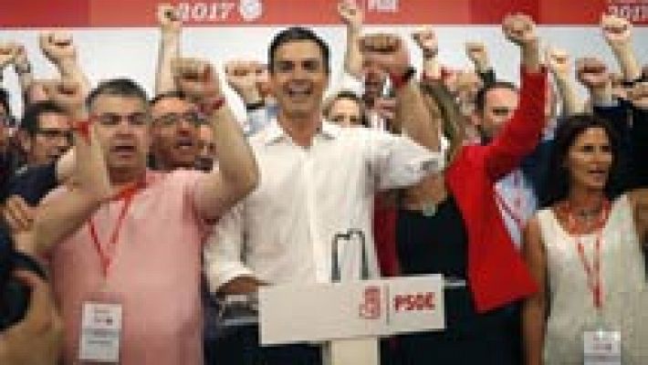 Informativo 24h - Pedro Sánchez consigue un triunfo histórico y promete unidad