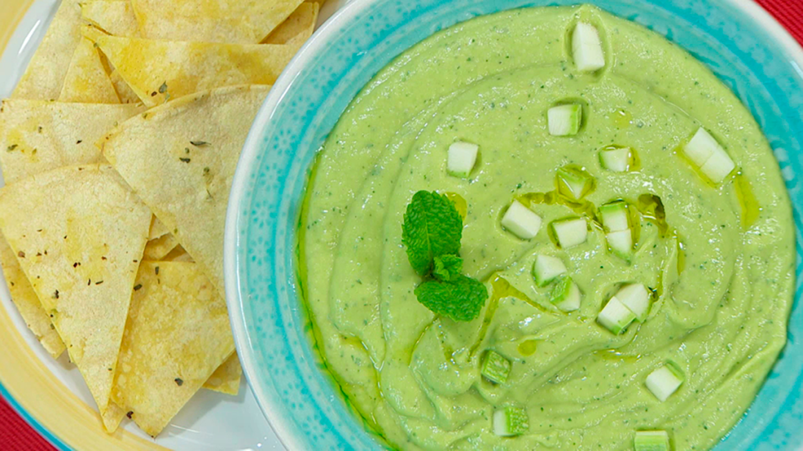 Torres en la cocina - Crema de aguacate y calabacín