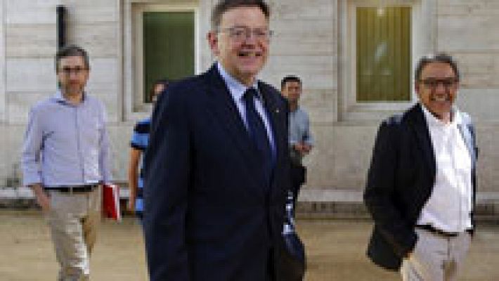 Telediario 1 - Reacciones dentro del partido a la victoria de Pedro Sánchez