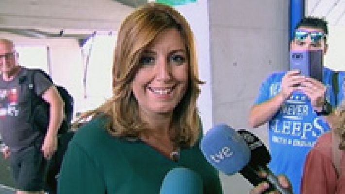 Telediario 1 - Algunos barones 'susanistas' reconocen su derrota y tienden la mano a Sánchez