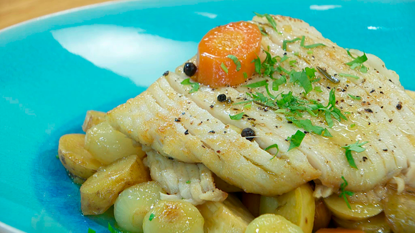 Torres en la cocina - Raya en escabeche