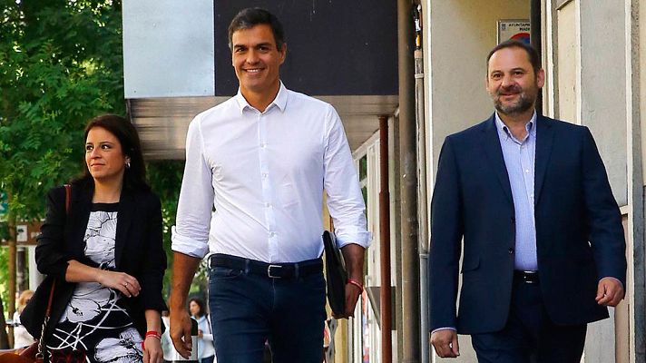 Telediario 1 - Pedro Sánchez no incluirá a ningún barón en la nueva Ejecutiva del PSOE