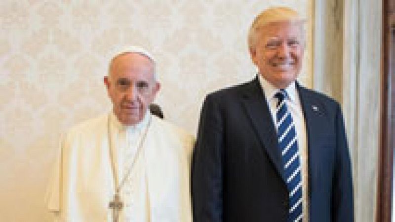 El papa Francisco pide a Donald Trump que sea 'un instrumento de paz'