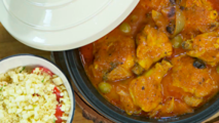 RTVE Cocina - Tajine de pollo con aceitunas