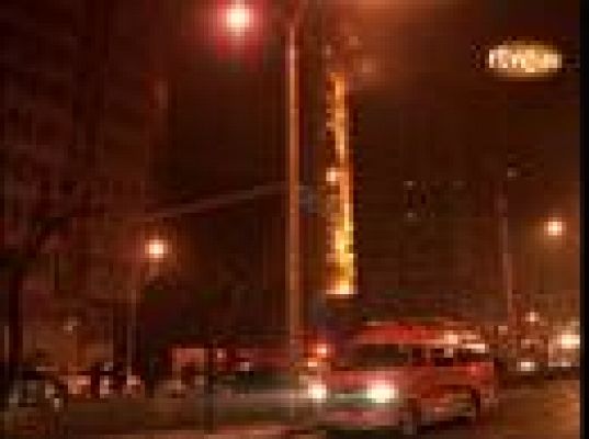  - Espectacular incendio en Pekín