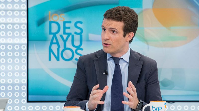 Casado (PP): "No vamos a tolerar un intento de golpe de estado como es la hoja de ruta soberanista"