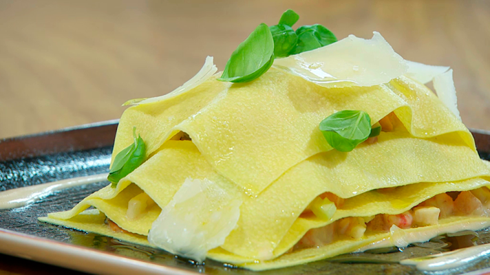 RTVE Cocina - Lasaña de marisco