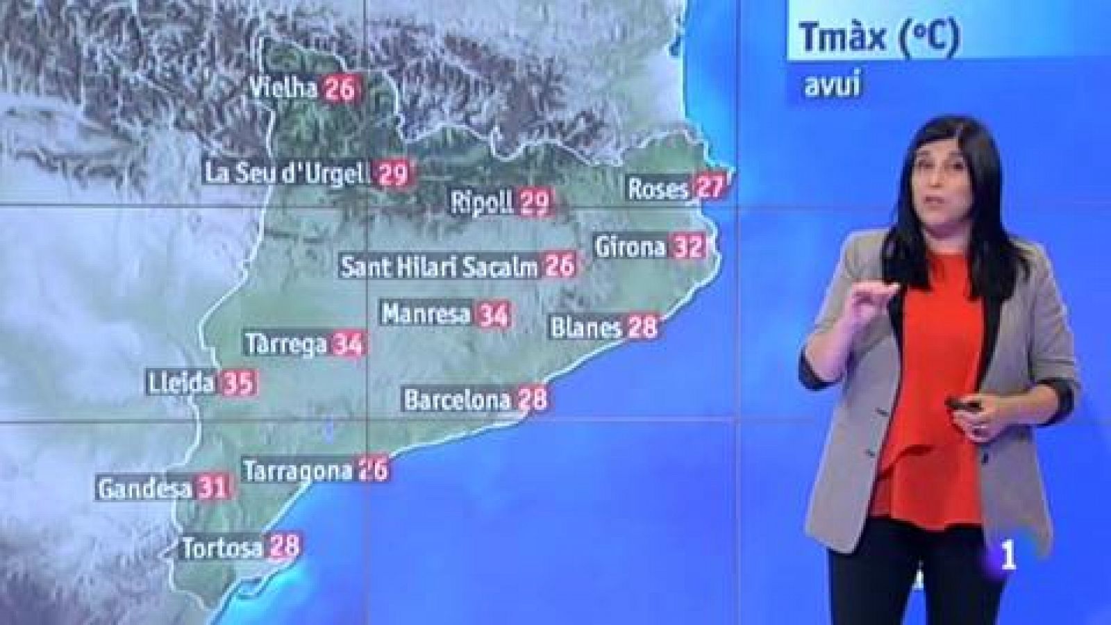 L'Informatiu: El temps - 25/05/2017 | RTVE Play