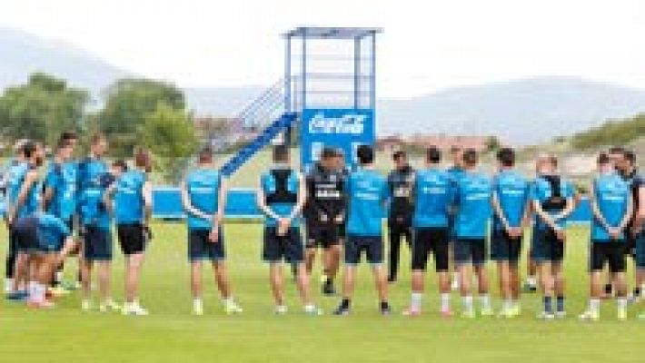 El Alavés se concentra con ganas de hacer historia en la Copa