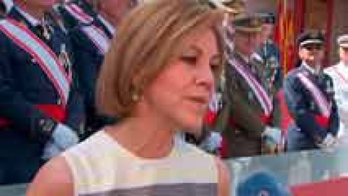 Informativo 24h - Cospedal ensalza la labor de las Fuerzas Armadas "en la defensa de nuestra seguridad e integridad"