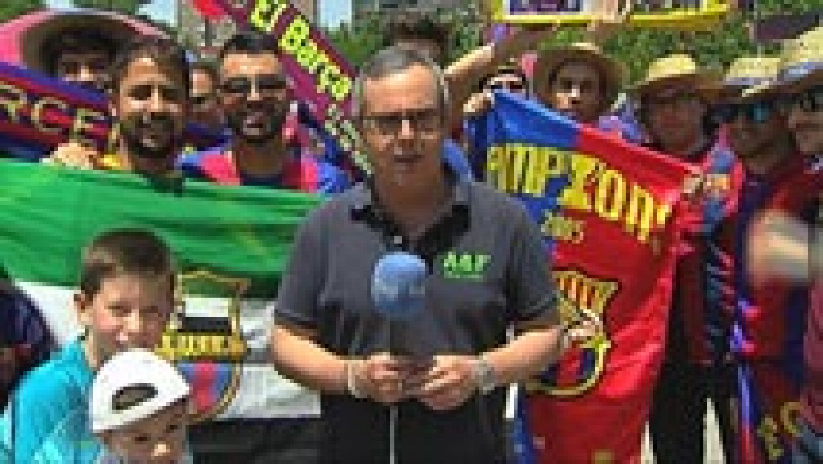 Telediario 1: Los culés, optimistas ante la final | RTVE Play