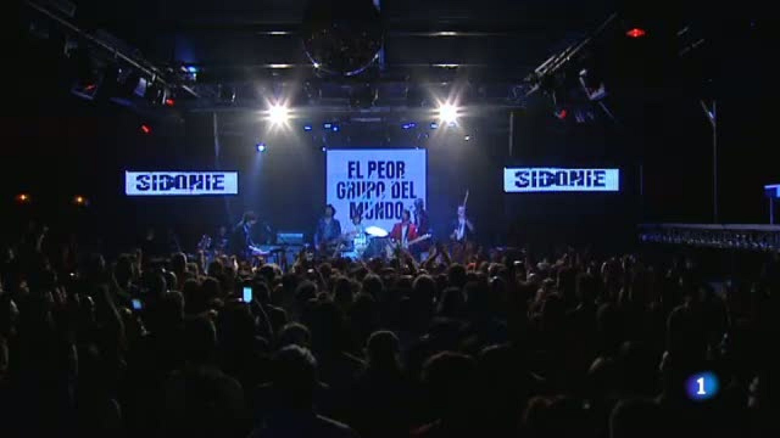 El grup Sidonie omple la sala Sarau de Badalona 