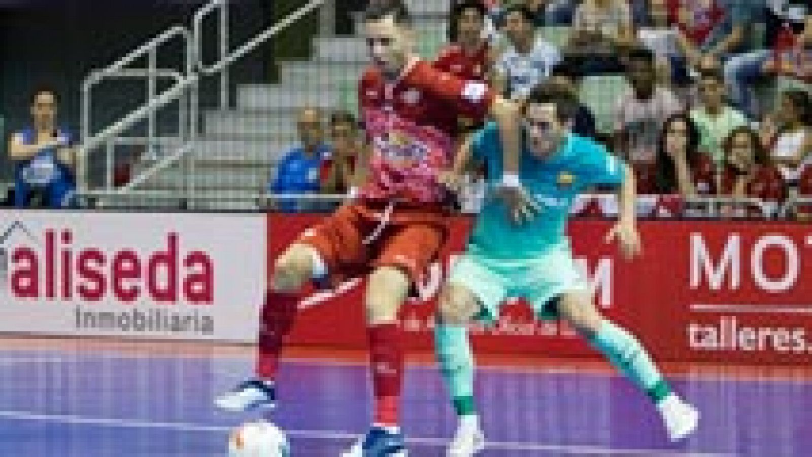 LNFS. Playoff semifinales 1. ElPozo 3-2 FC Barcelona. Resumen - ver ahora