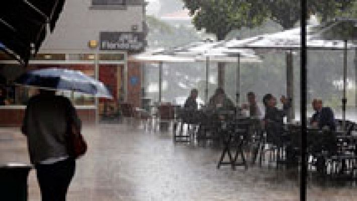 La semana arranca pasada por agua en la mitad norte peninsular   