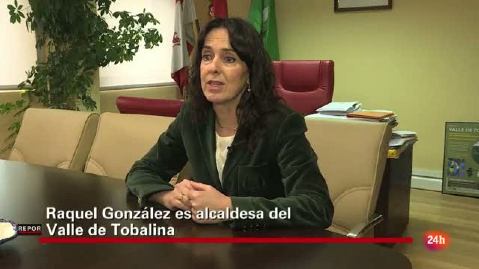 Repor - Garoña, el jaque nuclear - Raquel González es alcaldesa de El Valle de Tobalina