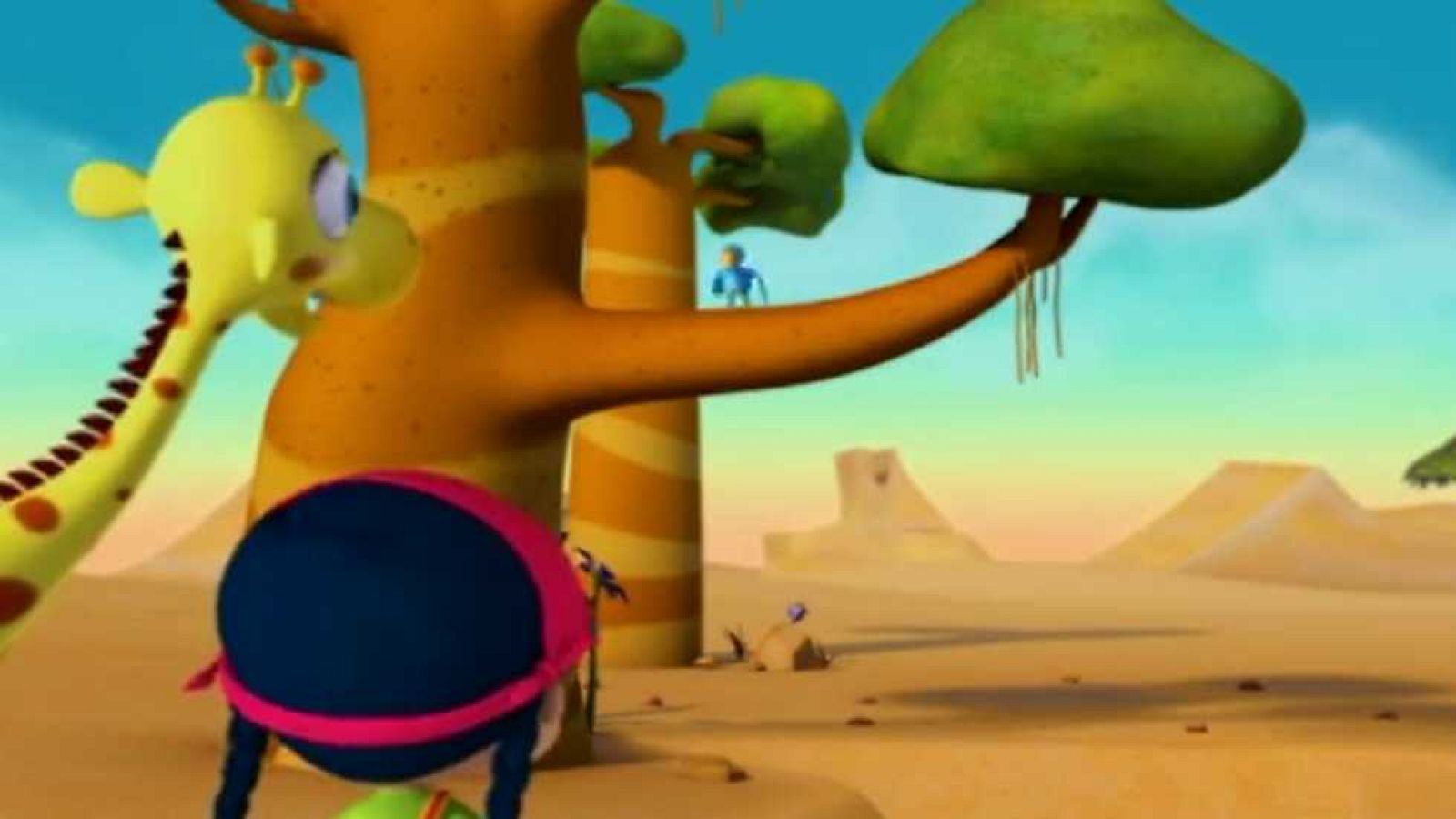 Thirsty giraffe - Wissper en inglés | Watch