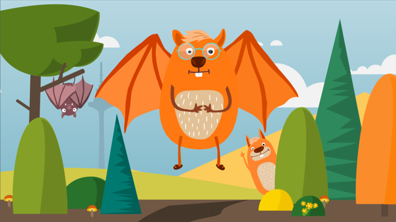 ¿Nos ayudas a buscar nombre a este simpático castorciélago?