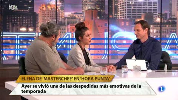 Hora punta - Elena de Master Chef 5 en 'Hora Punta'