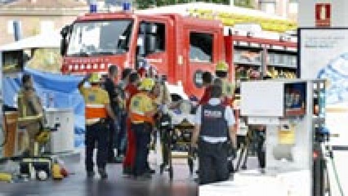 Un muerto y un herido muy grave tras una explosión en una gasolinera de Sant Sadurní d'Anoia