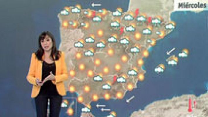 Las temperaturas comienzan a subir en el interior peninsular