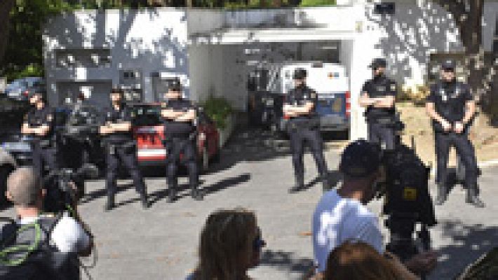 Telediario 1 - Prisión incondicional para un detenido por el atropello de Marbella y prisión eludible bajo fianza de 25.000 euros para el otro