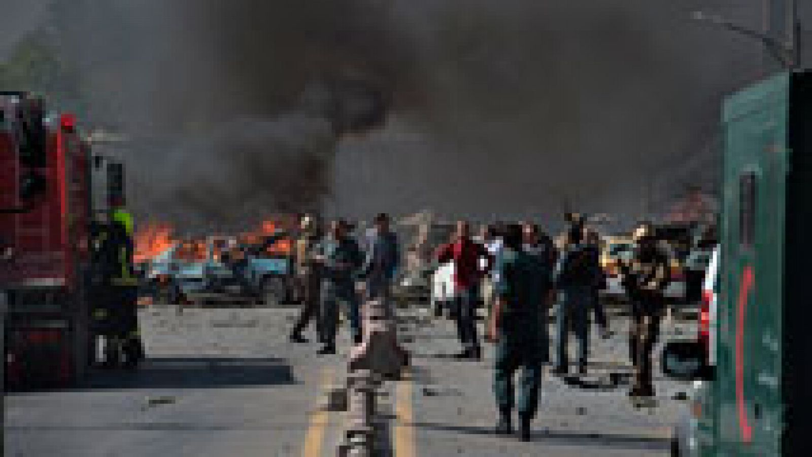 Telediario 1: Un atentado con camión bomba mata a 90 personas en Kabul | RTVE Play