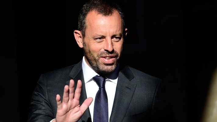 Telediario 1 - Embargan 24 cuentas y decenas de propiedades a Sandro Rosell