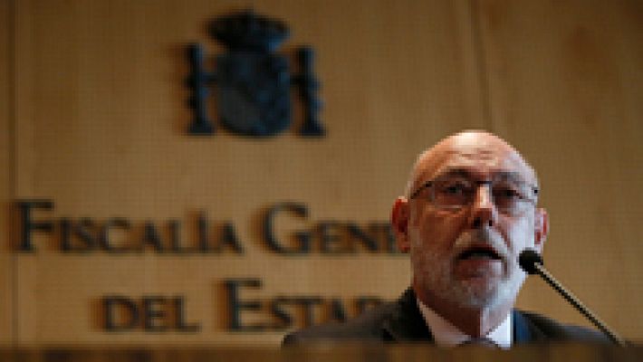 Informativo 24h - El fiscal general del Estado comunica la dimisión de Manuel Moix, fiscal jefe Anticorrupción