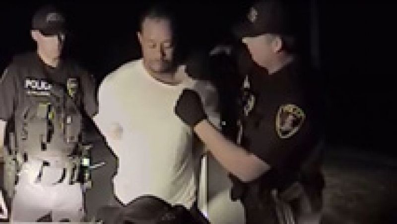 La policía de la localidad de Jupiter difunde el vídeo de la detención del golfista Tiger Woods