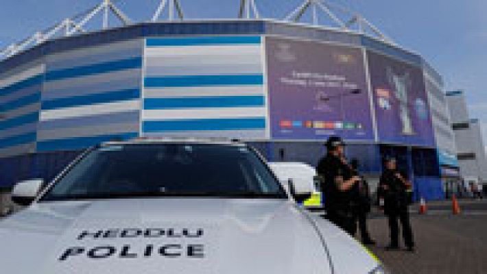 Telediario 1 - Cardiff se blinda para la final de la Champions