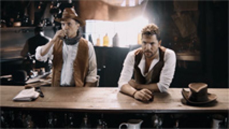 David Bisbal, un vaquero, en el sketch de 'El Acabose' con Jos Mota