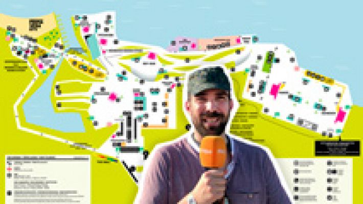 La distancia entre escenarios del Primavera Sound