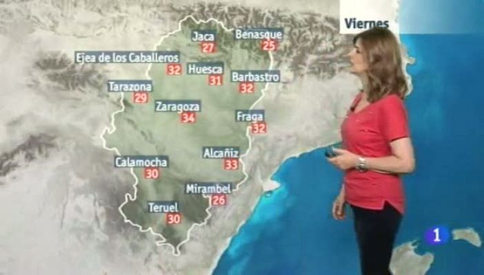 El tiempo en Aragón - 02/06/2017