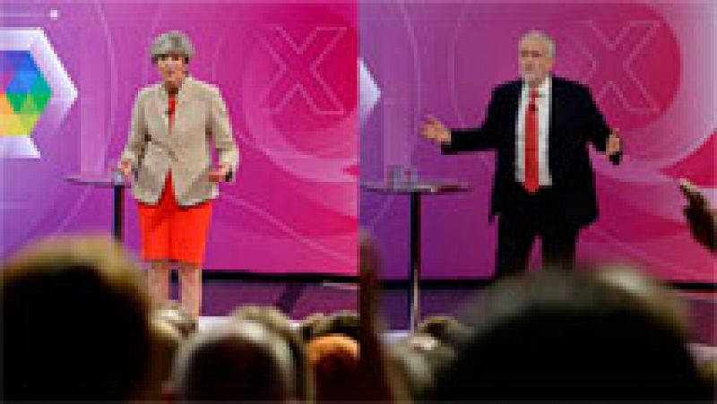 May y Corbyn contraponen su visión del 'Brexit' y sus programas sociales en un nuevo 'debate indirecto'