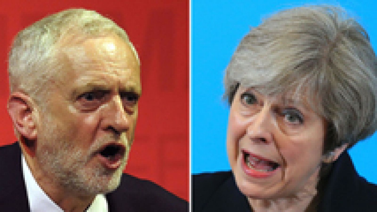 May y Corbyn enfrentan la recta final para las elecciones anticipadas británicas