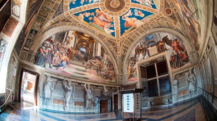 Telediario 1 - El maestro llavero de los Museos Vaticanos