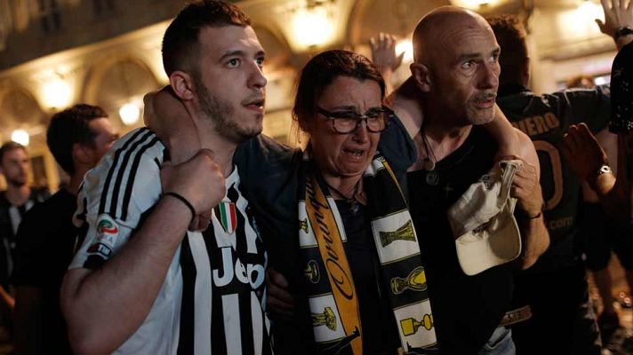 Informativo 24h - Una treintena de heridos en Turín por una estampida