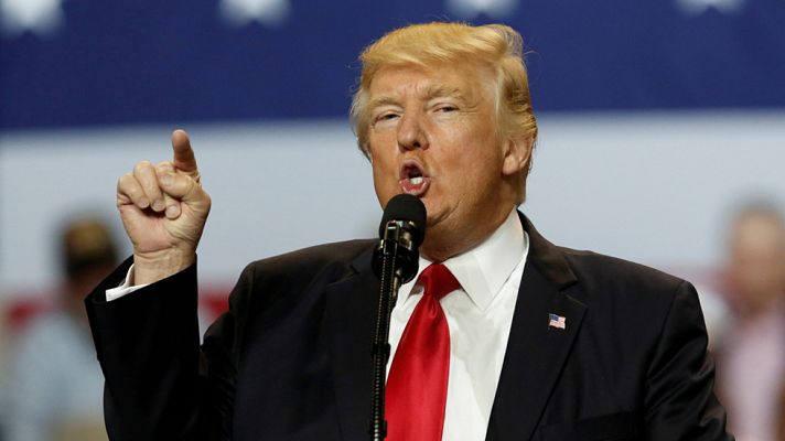 Telediario 1 - Europa se solidariza con las víctimas del atentado y Trump pide un nuevo veto migratorio