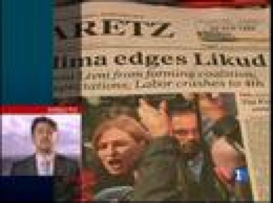  - Incertidumbre electoral en Israel