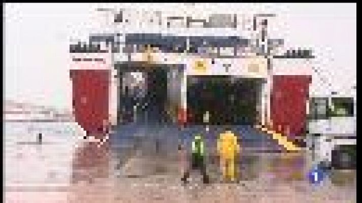 Informatiu Balear - Primera jornada de vaga dels estibadors